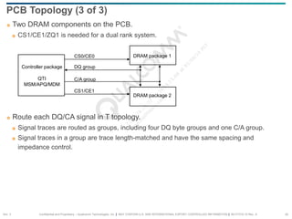 PCB Design for External DDR Memory Qualcomm Technologies Inc. | PDF