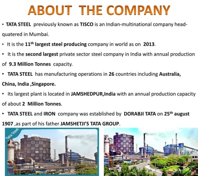 TATA STEEL PPT