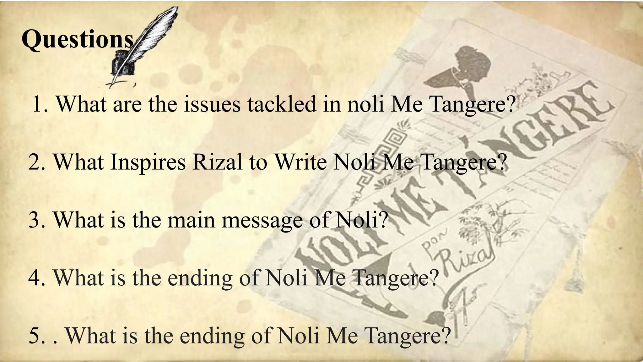 Noli Me Tangere Summary Of Rizal S First Book Pdf