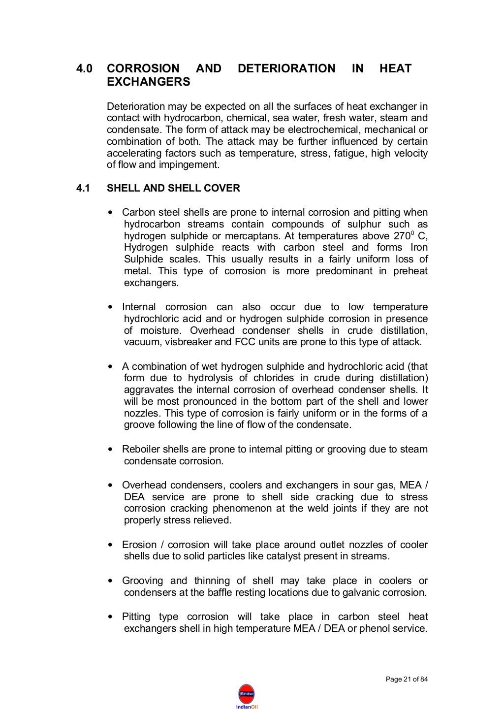 Heat Exchanger Maintenance Manual Pdf