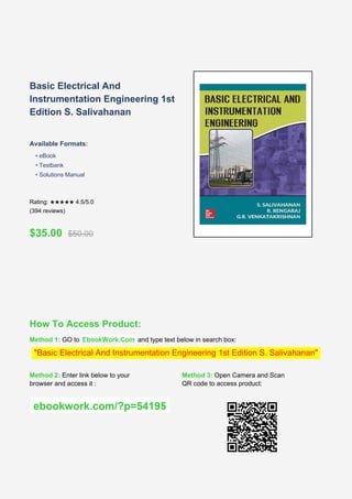 Comprehensive Guide to Basic Electrical and Instrumentation Engineering ...