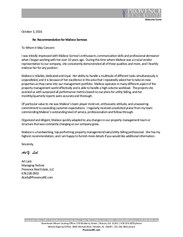 corporate welcome letter