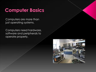MultitaskingMultitasking is the ability to run several software programs simultaneously.Common Multitasking Operating SystemsUnixWindows Link to YouTube