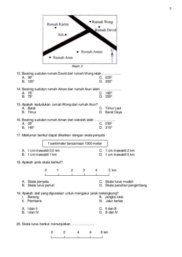 54265498 Ujian Mac Geografi Tingkatan 2