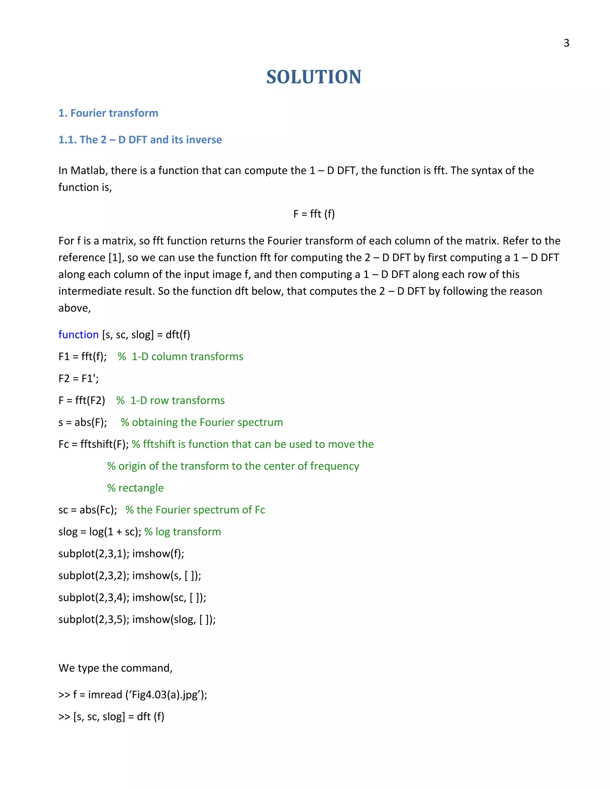 Digital image processing using matlab: filters (detail) | PDF