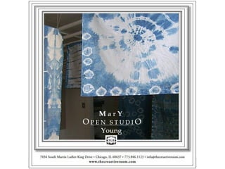 imagine, CREATE, envision
your very own
S T U D I O P R A C T I C E
 