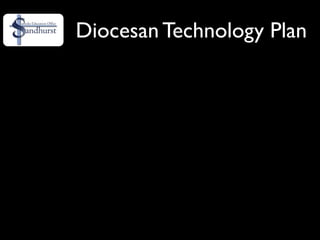 Diocesan Technology Plan
 