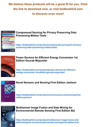 Compressed sensing for engineers First Edition Majumdar Angshul | PDF