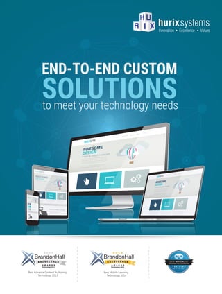 END-TO-END CUSTOM
SOLUTIONSto meet your technology needs
S I LV E R
 