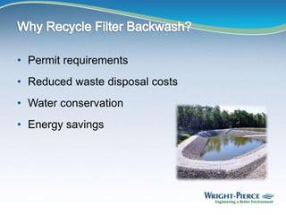 • Permit requirements
• Reduced waste disposal costs
• Water conservation
• Energy savings
 