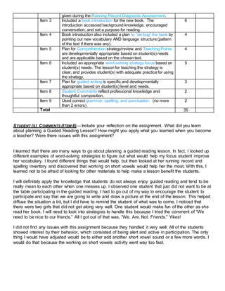 Guided Reading Lesson Plan | DOCX