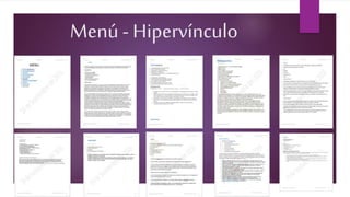 Menú - Hipervínculo
 