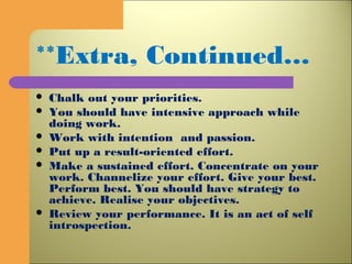 Five Point Formula for Students | PPT