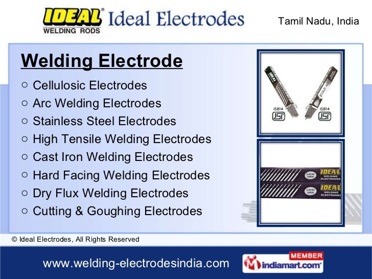 Ideal Electrodes, Tamil Nadu, India