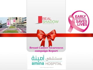 Breast Cancer Awareness
campaign Report
 