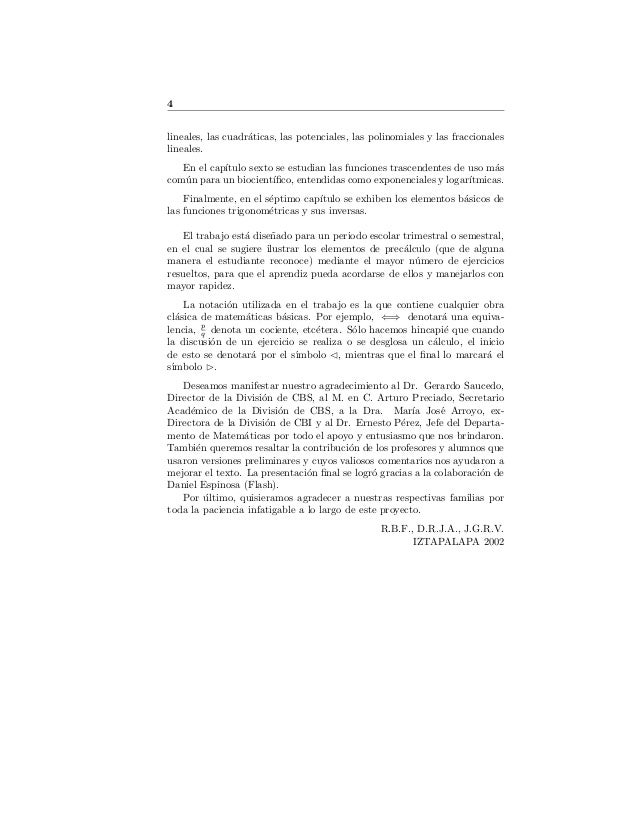 Libro De Precalculo