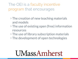 Academic Libraries & Open Educational Resources: Developing Partnerships
