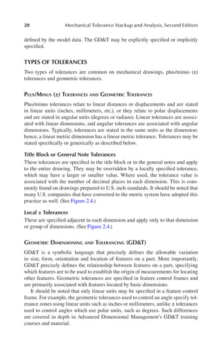 Mechanical Tolerance Stackup and Analysis 2nd Edition Bryan R. Fischer ...