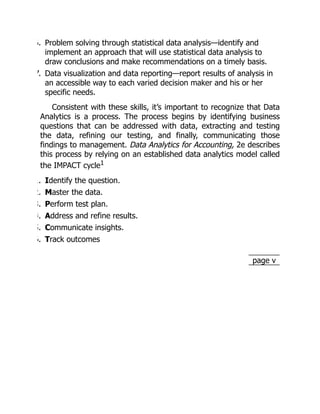 Comprehensive Guide to Data Analytics for Accounting Professionals | PDF