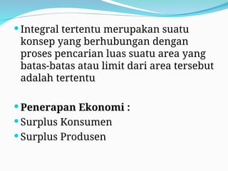 Understanding Consumer and Producer Surplus Using Integral Calculus in ...