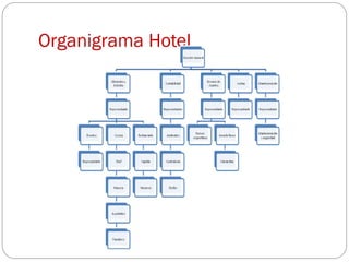 Organigrama Hotel
 