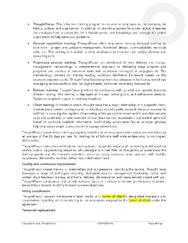 ThoughtFocus RFP response template v1.5
