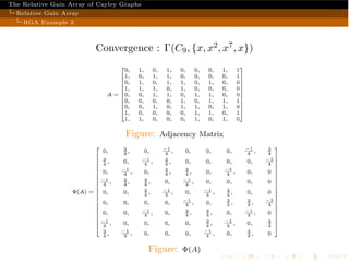 Rga Matrix RGA of Cayley graphs | PDF