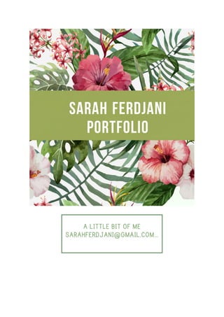sample portfolio sarah | PDF