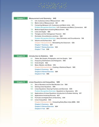Prealgebra and Introductory Algebra second edition Julie Miller | PDF