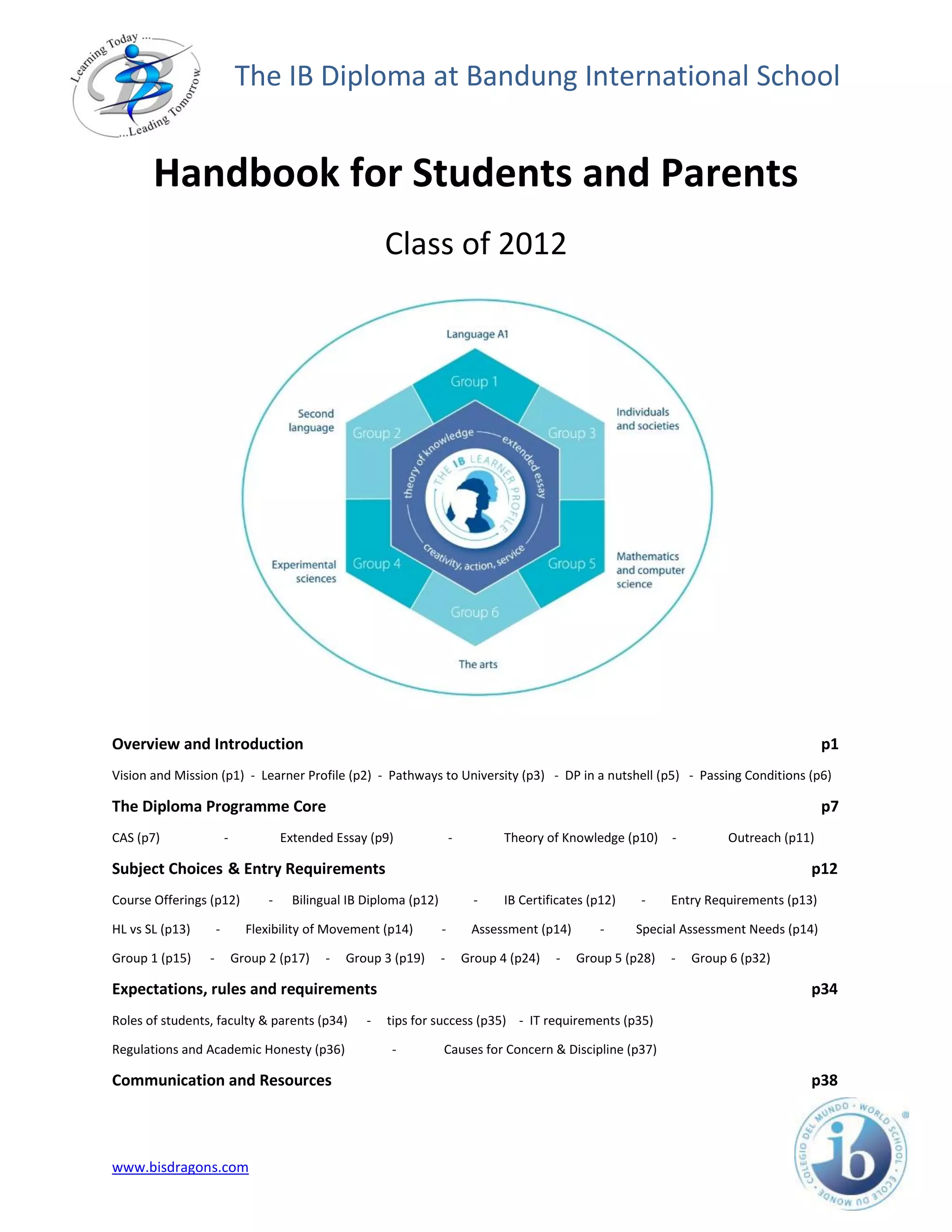 IBDP Handbook 2010-11 | PDF