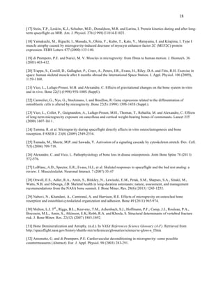 Effects of Microgravity on Human Physiology - F. Munshi | PDF