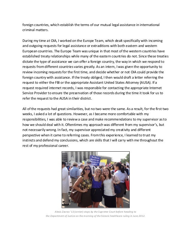 internship profile