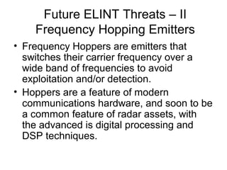 Elint Example Introduction to ELINT Analyses | PPT