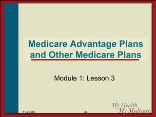 Medicare Overview.pdf Medicare Parts A thru D | PPT