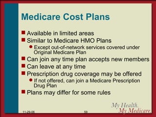 Medicare Overview.pdf Medicare Parts A thru D | PPT