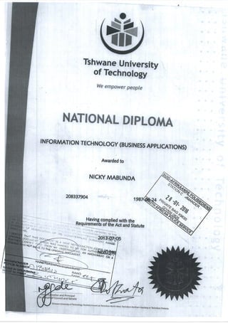 National Diploma of N Mabunda.PDF