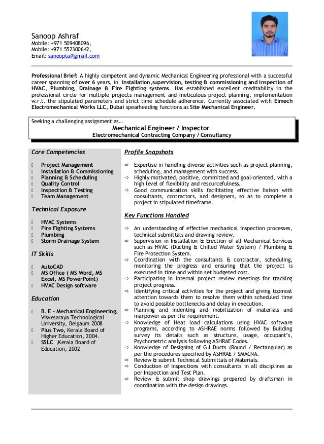sanoop cv 2016 ms works plus 2008