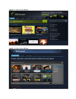 Appendix C: Valve Service Offering 
Appendix D: Valve Service Offering 

