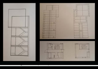 Detailed Hand Drawings of the 4x4 House (Tadao Ando)
 