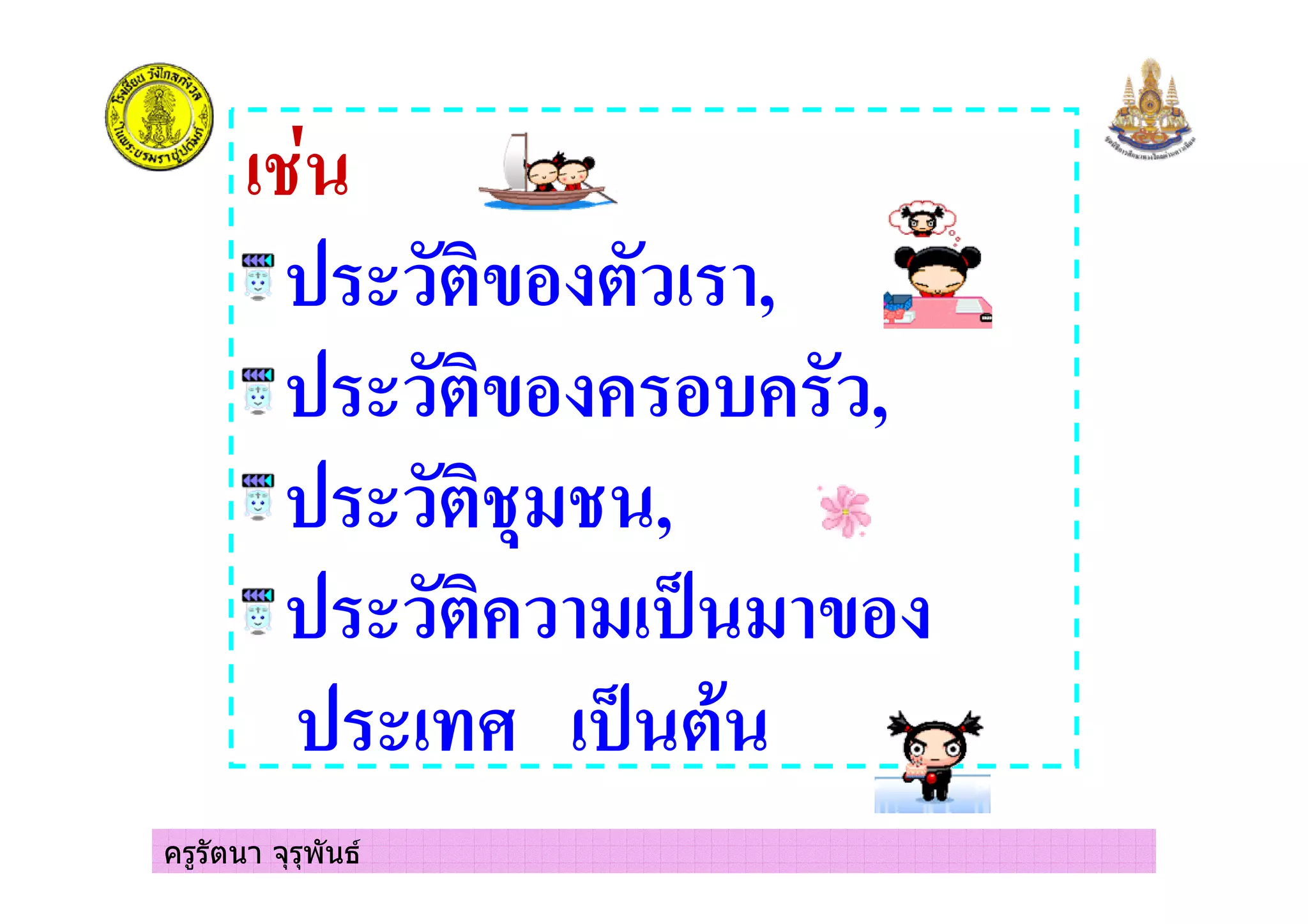 ครูรัตนา จุรุพันธ
5
- ( ,
- ( # # ,
- 5%+5 ,
- # + * + (
*
 