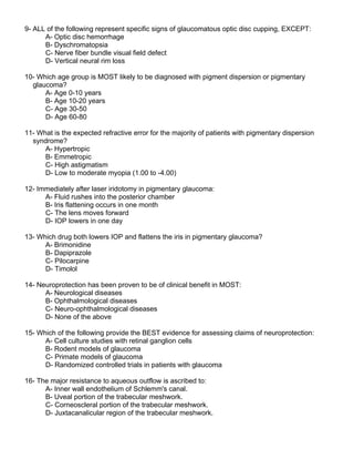 54 Multiple Choice Questions (MCQS) - glaucoma.docx