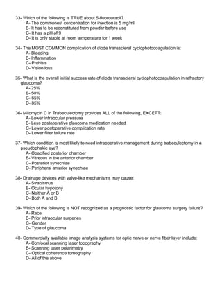 54 Multiple Choice Questions (MCQS) - glaucoma.docx