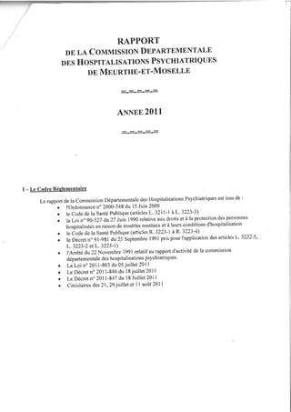 54 rapport cdsp 2011