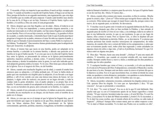 8                                                                                        Una Vida Escondida                                                                13

41 Y recuerde, el hijo, no importa lo que sucediera, él nació un hijo; siempre será      todavía llamará a hombres y a mujeres para Su servicio. Así que el Espíritu Santo
un hijo. Y cuando un hombre es nacido del Espíritu Santo, él llega a ser un hijo de      es así de real hoy día. Ahora, El nunca dijo....
Dios, porque de hecho es un segundo nacimiento, una regeneración, que crea algo          70 Ahora, cuando ellos comían este maná, recuerden, si ellos lo comían...Mucha
en el hombre que no estaba allí para empezar. Cuando cada hombre nace dentro             gente lo comió y dijo: “¡Esto es!” Ellos tenían que recogerlo fresco cada día. Eso
de la casa de fe, él llega a ser un hijo. Entonces el Espíritu Santo vigila a este       es correcto. Ellos tenían que recoger el maná fresco cada día, porque como a las
hombre y le notifica a Dios de cómo él está progresando.                                 nueve, de su segundo paso, se derretía. Se desvanecía.
42 Ahora, después que este hijo llegaba a ser de edad...Ahora, él todavía es un          71 Y muchas veces la gente está viviendo en la segunda habitación de Dios, aun
hijo. Pero si el hijo era imprudente, y nunca prestaba ninguna atención, y no            en comunión, después que ellos ya han recibido la Palabra, y han entrado al
estaba tan interesado en el oficio del padre, ese hijo nunca llegaba a ser adoptado      segundo paso de recibir a Cristo en sus vidas, y sin embargo, todavía no saben lo
en esa familia. Pero si él era un hijo correcto, un hijo bueno, y le gustaba el oficio   que es esa habitación secreta, lo que es esa recámara, lo que es ese lugar de
de su padre, y estaba interesado, e intentaba hacer todo lo que él podía para hacer      reposo, ellos comen el maná. Pero se fijaron Uds., si ellos lo dejaban allí por
progresar el negocio de su padre, entonces el tutor llevaba ese reporte al padre, y      mucho tiempo, finalmente se derretía. Había...se–se desvanecía. Y yo pienso que
había lo que es llamado el posicionamiento del hijo o como Pablo lo expresa en–          muchas personas han tenido muchos retorcijones de campamentos, de todas
en Gálatas, “la adopción”. Que nosotros fuimos predestinados para la adopción de         maneras, de cuando ellos van y comen del Señor en los campamentos, y antes que
hijos por Jesucristo, la adopción.                                                       otro avivamiento pueda venir, todos ellos han regresado y están enredados en
43 Ahora, el mismo hijo que nacía en una familia, podía ser adoptado en la               algunas clases de cultos o algo más. ¿Cuál es el problema, hermano? Es que Ud.
misma familia, o colocado en la misma familia, o dársele una posición en la              nunca entró en alguna otra parte.
familia en la que él había nacido. Y yo creo que esa es la obra del Espíritu Santo       72 Dios dijo: “Moisés, hazte una urna dorada”. ¡Aleluya! Y pon este maná allí
hoy entre la Iglesia, es procurando de colocar en la Iglesia posicionalmente             adentro. Y recuerden, que cuando un creyente entraba allí, ese maná nunca
apóstoles, maestros, profetas, y demás, como...Y nosotros hemos visto muchas             cesaba. Siempre estaba fresco y nuevo y dulce, a medida que los días pasaban, a
falsas alarmas y demás levantándose entre la gente, lo cual sólo indicaba que la         medida que los años pasaban.
real adopción genuina estaba a la mano. Yo lo creo. Dios tiene que colocar dentro
de la Iglesia. Ese es el negocio de Dios, no del hombre.                                 73 Y cualquier hombre que viene a Cristo, y se esconde, y el velo cae detrás de
                                                                                         él, él está en la Presencia del Dios Todopoderoso, comiendo el Maná día y noche,
44 Ahora, cuando este muchacho llegaba a ser de edad, y cuando él estaba listo           de una hora a la otra. Siempre está tan dulce como lo estuvo el primer día que se
entonces para su adopción, y él había probado por...El tutor le había dicho al           lo dijeron a su alma. Eso es lo que necesitamos hoy, es entrar en donde las cosas
padre que este muchacho era elegible para la adopción, él era llevado a un lugar         están, no quedarse a cierta distancia y pretender, o no quedarse a cierta distancia y
público, y allí él era vestido con una–una túnica (una túnica de honor, tal vez          actuar, sino de hecho entrar allí. Amén. El hombre una vez que....
púrpura, o algún color de realeza), era puesto en un lugar elevado, y toda la
ciudad, toda la gente alrededor, veía al padre adoptar a su propio hijo en la            74 Ahora, recuerden: solamente creyentes, solamente los elegidos entran en eso,
familia. Y entonces cuando él era adoptado en la familia, ya era un hijo, ya era un      Uds. quienes Dios ha elegido. Yo creo que en Apocalipsis 2 dice: “El que
hijo, ya era un heredero de gracia, pero colocado en la familia...Lo captan.             venciere”. Así que es prometido a vencedores.

45 Ahora, cuando él era colocado en la familia y le daban su posición, entonces          75 Ud. dice: “Yo vencí el fumar”. Eso no es de lo que El está hablando. Hay
el nombre de ese muchacho en un cheque, era tan bueno como el nombre de su               mucho más que va con el Cristianismo aparte de no fumar cigarrillos o tomar
padre en el cheque.                                                                      whisky. “El que venciere, heredará todas las cosas, y él será Mi Hijo; Yo seré Su
                                                                                         Dios, y (escuchen) Yo le daré del Maná escondido. (¡Amén!) Yo lo esconderé, y
46 Ahora, yo creo que ese es el tiempo al que la Iglesia ha llegado hoy, que el          Yo le daré las cosas ocultas, que el mundo afuera de la cortina, no sabe nada al
gran movimiento que sigue en la Iglesia es de que Dios, después de que hemos             respecto”. ¡Aleluya! Aunque ellos comen maná, pero no saben respecto a esto.
visto las falsas alarmas...Pero ahora, Dios posicionará en Su Iglesia                    “Yo le daré el Maná escondido. Yo le daré una Piedra con su nombre en ella”.
correctamente, apóstoles, profetas, maestros, evangelistas, no hombres comprados
 