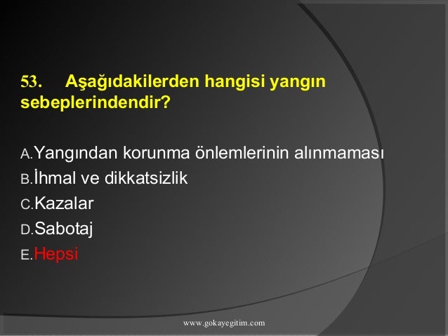 55.dönem özel güvenlik sınav soru ve cevapları