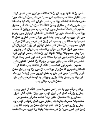  مقصود حسنی کے لسانی جائزے