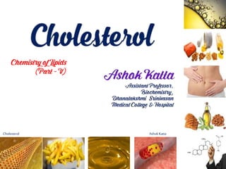 CH3
Cholesterol AshokKatta
 