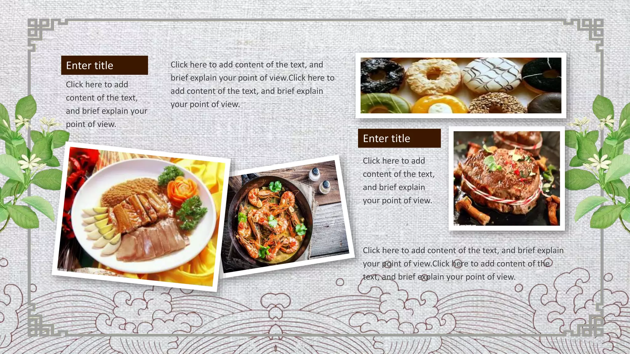 Click here to add
content of the text,
and brief explain your
point of view.
Enter title
Click here to add
content of the text,
and brief explain
your point of view.
Enter title
Click here to add content of the text, and brief explain
your point of view.Click here to add content of the
text, and brief explain your point of view.
Click here to add content of the text, and
brief explain your point of view.Click here to
add content of the text, and brief explain
your point of view.
 