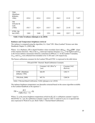 Agricultural Drought Severity assessment using land Surface temperature ...