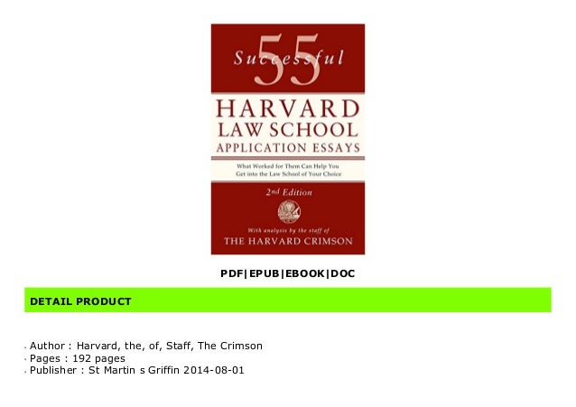 Law school admission essays service 55 successful harvard